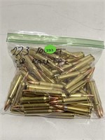 100 Rounds 223 Ammo Reloads - 55gr