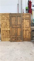 Interior doors approx 80”x32” (3)