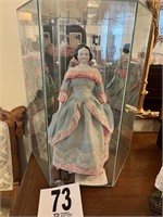 Antique Doll 1865 - 16" in Case (R1)
