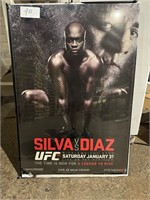 UFC 183 fight poster