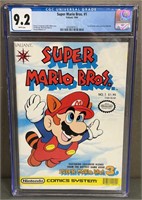 CGC 9.2 Super Mario Bros. #1 Valiant Comic Book