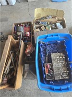 PALLET OF OLDER TOOLS