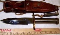 RANDALL MADE MODEL 18 ATTACK SURVIVAL KNIFE WITH