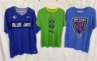 Lot of 3 Tshirts- Bluejays Nike XXXL  and 2 Large