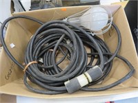 Extension cord and trouble light
