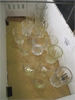 15 shot glasses