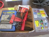 Allen wrenches, o-rings, fuses, misc
