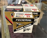 Five Federal Game Load Shotgun Shells