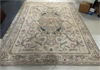 7'6 x 9'4 Floral Tapestry Hand Knotted Rug