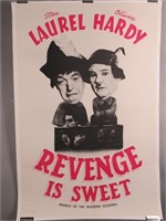 Laurel and Hardy Revenge is Sweet Linen Backed