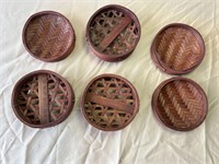 Teakwood Style Coasters