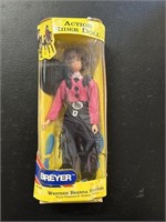 Western Brenda Breyer Action Rider Doll w/ Box