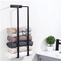 Bathroom Wall Towel Rack