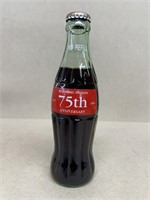 Richmond Indiana 75th anniversary Coke bottle