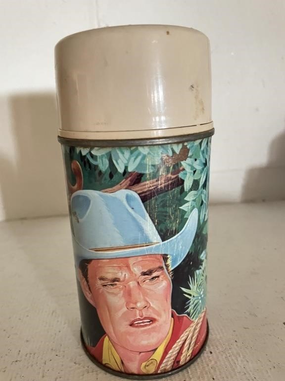 1968 Chuck Connors Thermos