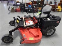 Gravely ZT 60HD 60" zero turn lawn mower; hour ga