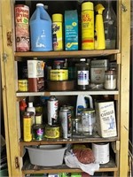 contents of shelves