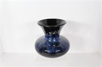 Cobalt Blue Mountain Pottery Vase