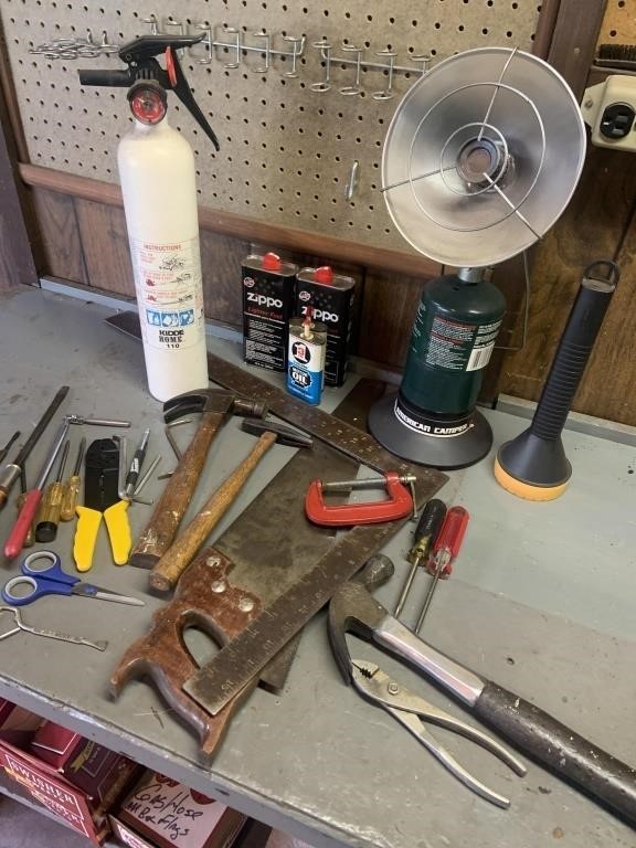 Misc. tools on workbench