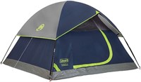 Coleman 4-Person Dome Tent for Camping, Navy