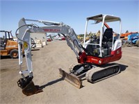 2016 Takeuchi TB230 Hydraulic Excavator