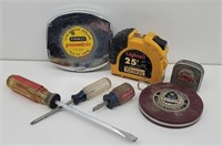 Tape Measures & Screw Drives: Stanley Steel ...