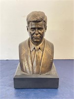 John F. Kennedy Bronze Finish Bust