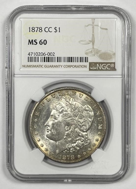 July Coin & Currency Auction