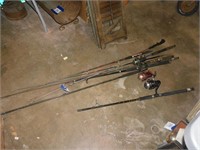 MISC FISHING RODS & REELS