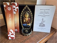 Lotus Buddha Incense Burner + Literature