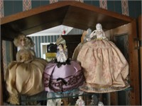 Three Beautiful Vintage Dolls