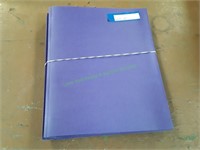 (20) Purple Two Pocket Folders w/ Prongs