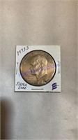 1973 S Eisenhower silver clad dollar