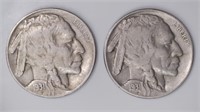 2 - 1931-S Buffalo Nickels