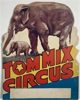 TOM MIX CIRCUS COUNTER CARD