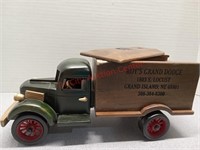 Roy's Grand Dodge wood truck storage box