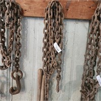 Log Chain w/2 Hooks - approx 16'