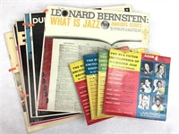 22 VTG Vinyl Jazz with 13 45s