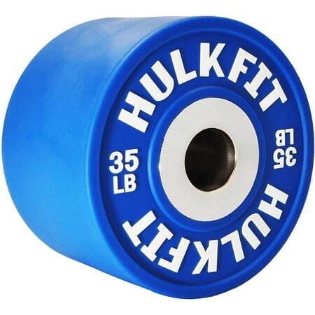 Hulkfit 35 LB Dumbbell Plate  Steel Hub.