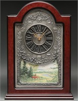 Sportsman Year Clock - Franklin Mint