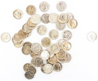Coin 50 Roosevelt 1964 Silver (90%) Dimes