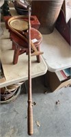 2 Small Antique Foot Stools and Misc.