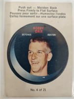 1968-69 OPC Bobby Orr Puck Sticker