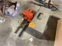 Tool Box & Hedge Trimmers