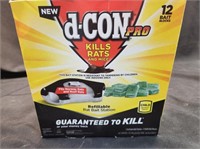 D-Con Rodent Bait Station & Poison
