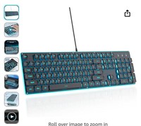 surmen G1000 Backlit Full Size Office Keyboard