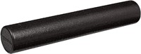 *NEW*High-Density Round Foam Roller, Black