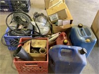 Full Jugs, Wiring, Assorted Items