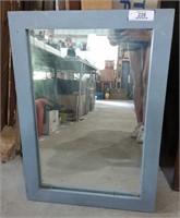 Blue Framed Mirror