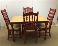 Beautiful Farmhouse Style Table and Chairs